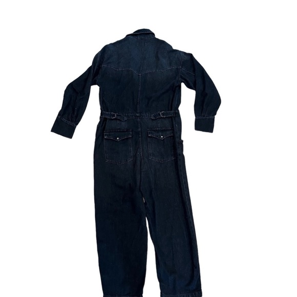 NWT Free People x Care FP Townes Jumpsuit in Black M - Picture 3 of 12